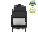 КАМИННАЯ ТОПКА С ВОДЯНЫМ КОНТУРОМ HITZE ALBERO AQUASYSTEM ALAQS68X43.L